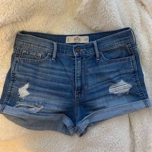 Hollister jean shorts
